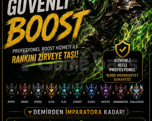 IMPARATORLUK SEVIYESINE KADAR BOOST YAPIYORUZ!