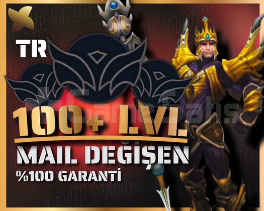 TR / 100 LVL + HANDMADE + MAİL DEĞİŞEN