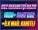 CS2 |  İLK MAİLLİ |  +1100 SAAT |  SIFIR HESAP