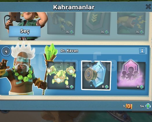 11 seviye karargah 31 level hesap 460 elmaslı