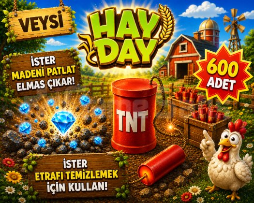 KAMPANYA toplam 600 tnt-dinamit
