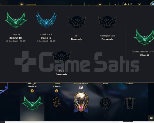 43 LEVEL ZÜMRÜT 3 YÜKSEK MMR MAİL DEVREDİLCEK