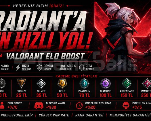 SOLO & DUO BOOST HİZMETİ 7/24 AKTİF