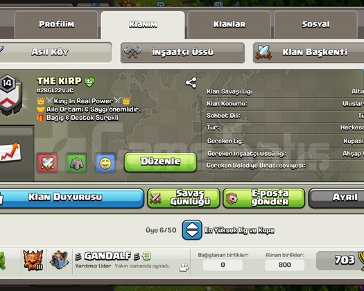 14 sv Klan.. Başkent sağlam