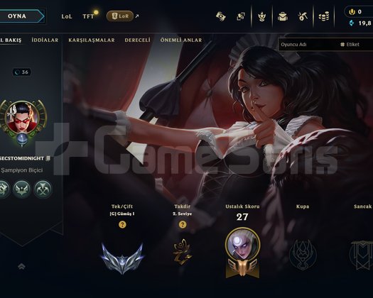 TR // ZÜMRÜT MMR SİLVER 1 // KELEPİR