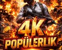 4 k popülerlik ucuz anında teslimat