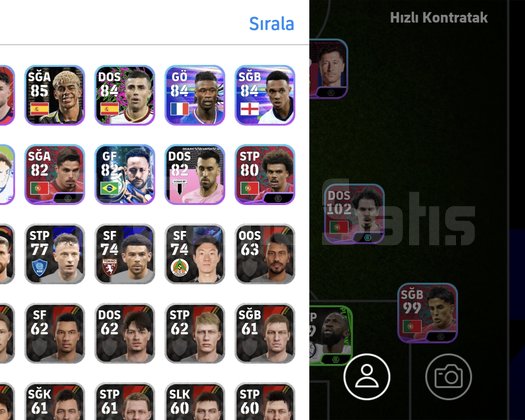 Uygun Kasmalık 105 ronaldo