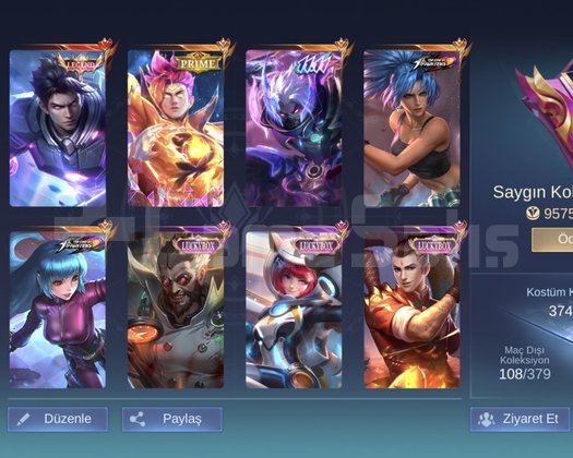 ALU LEG HAYA 11 EPİC BASE SAYGIN HESAP
