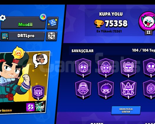 75K KUPA | GÜNEŞ ŞÖHRETİ | 180+ PREMİUM KOSTÜM
