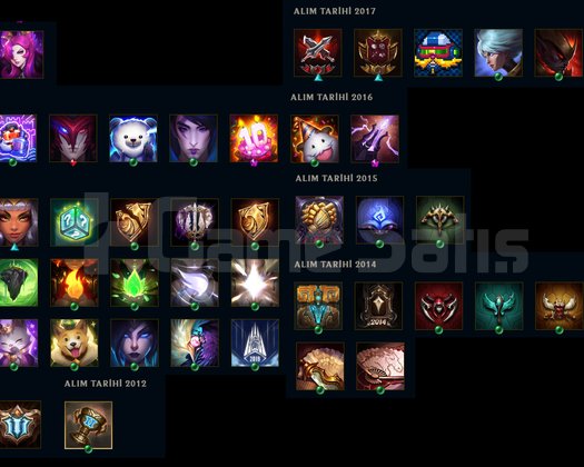 EUW SERVER 104 HERO 18 SKIN 2012 KURULUM ACC
