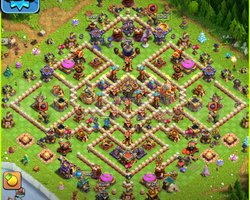 +2259 KS YILDIZI!! MAX SAVUNMA!! TH16 MAX HESAP