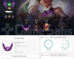 MASTER 19 LP +250 LP LOBİ 21 WİN 10 LOSE +30 LP