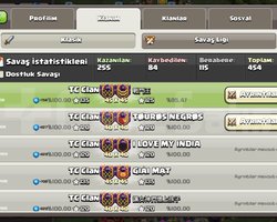29 SEVİYE TC Clan  ACİL