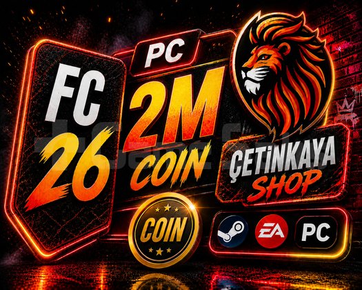 FC 26 2 M PC  COİNS HIZLI TESLİMAT