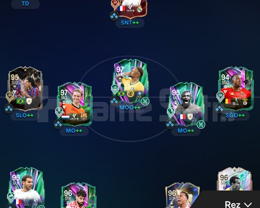 97 NEYMAR TOTS MBAPPE PS HESABI
