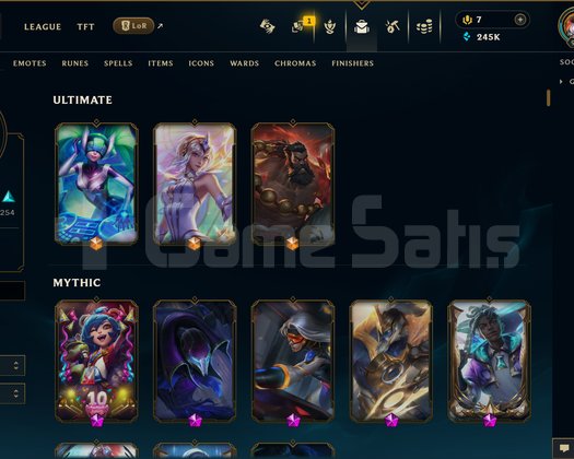 EUW | 502 SKİN | ALTIN 2