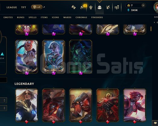 EUW | 502 SKİN | ALTIN 2