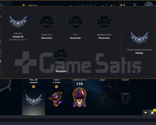 68 level smurflemelik hesap