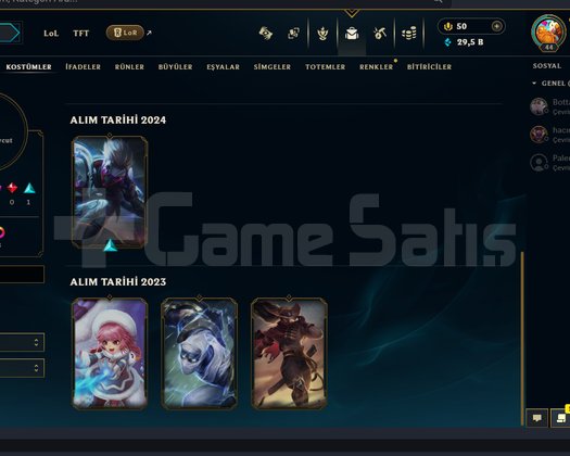 44 LEVEL SMURFLEMELİK HESAP EUW FAZLA LP VERİYO