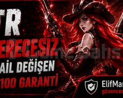 TR +30 LEVEL UNRANKED HANDMADE - MAİLLİ - UCUZ
