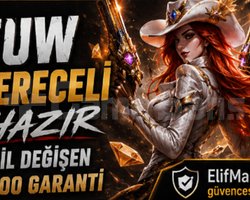 EUW +30 LEVEL - RANK HZR- HANDMADE - UCUZUN UCUZU