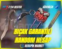 TR Bıçak Garantili Mail Değişen Random Hesap