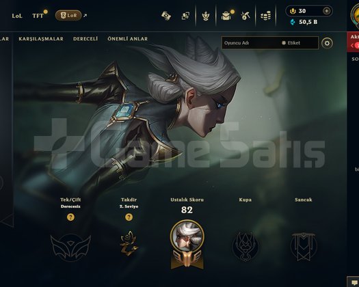 EUW FRESH HAZIR HESAP 50.000 MAVİ ÖZ