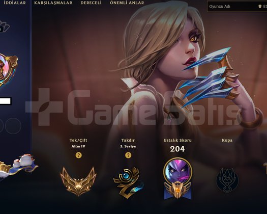 Lol Evelynn Main hesap