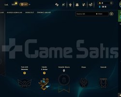EUW 58K Mavi Öz | 30 LVL | 2 KOSTÜM 100 Handmade