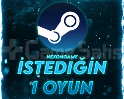 !! STEAM İSTEDİĞİN 1 OYUN !! LİSTE AÇIKLAMADA