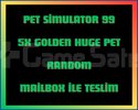 Pet Simulator 99 5x Golden Huge Pet Random