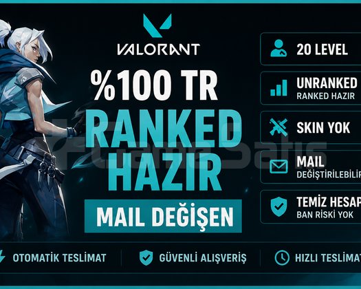 FRESH VALORANT TR HESAP | 20 LEVEL