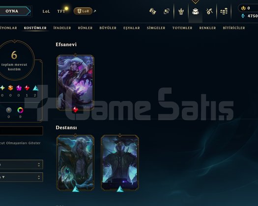 TR // PLAT 1 YERLEŞTİRMELERDE // 6 SKIN