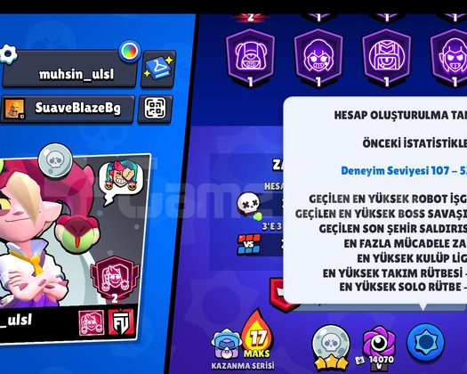 brawl stars 45k hesap