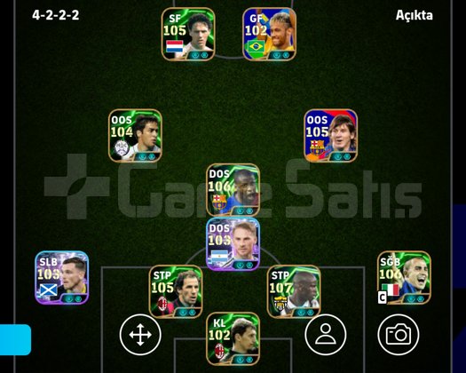 eFootball 3225+ Dopdolu Hesap