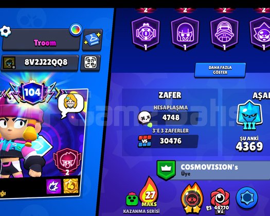 116 K KUPA 30K 3v3 OLD MAX E-SPORCU HESABI