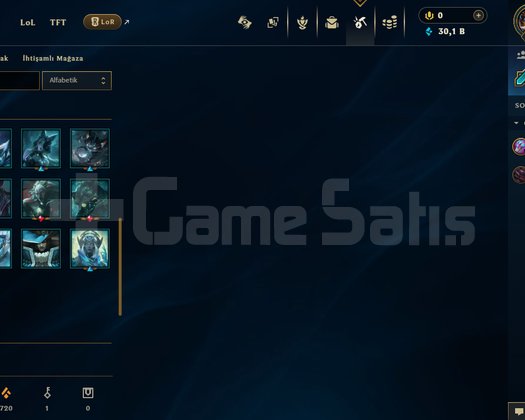 30 LVL BOL KOSTÜMLÜ UNRANKED HESAP HANDMADE!