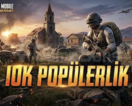 10k popülerlik hızlı ve güvenilir teslimat