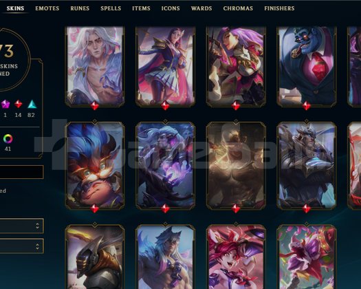 173 SKIN YUKSEK MMR 9K YATIRILMIS