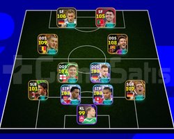 Efootball bombacı Messi 1. Klasman hesap