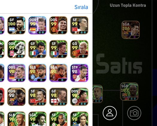 SATILIK EFOOTBALL HESABI | 3272 KOLEKTİF GÜÇ |