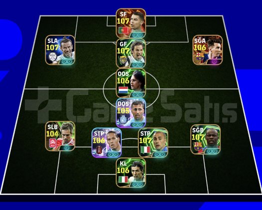 SATILIK EFOOTBALL HESABI | 3272 KOLEKTİF GÜÇ |