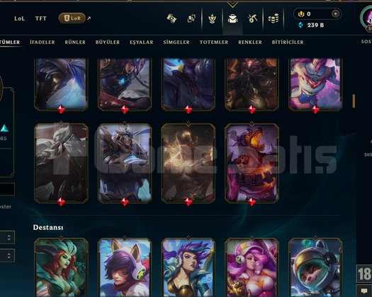 594 LVL + 184 KOSTÜM + 172 HERO + BRONZ 2 + MAİL!