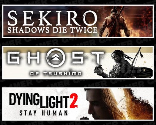 Sekiro +Tsushima +Dying Light 2
