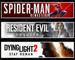 Spider Man RE +RE Requiem +Dying Light 2