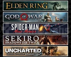 Elden +GOW +Miles +Sekiro +Uncharted