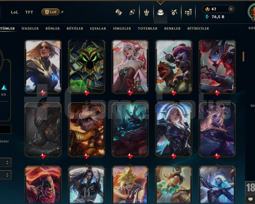 348 LVL + 176 KOSTÜM + 172 HERO + TEL / MAİL!