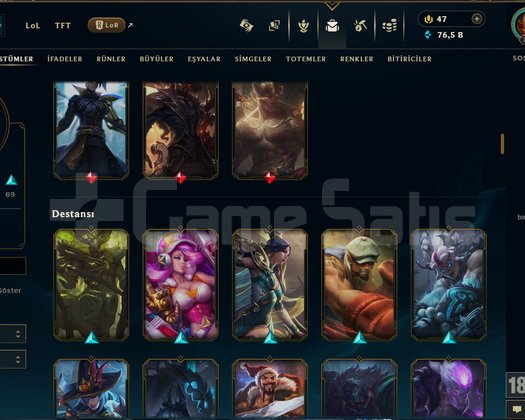 348 LVL + 176 KOSTÜM + 172 HERO + TEL / MAİL!
