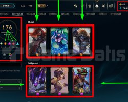 348 LVL + 176 KOSTÜM + 172 HERO + TEL / MAİL!