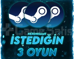 STEAM HESAP İstediğin 3 Oyun